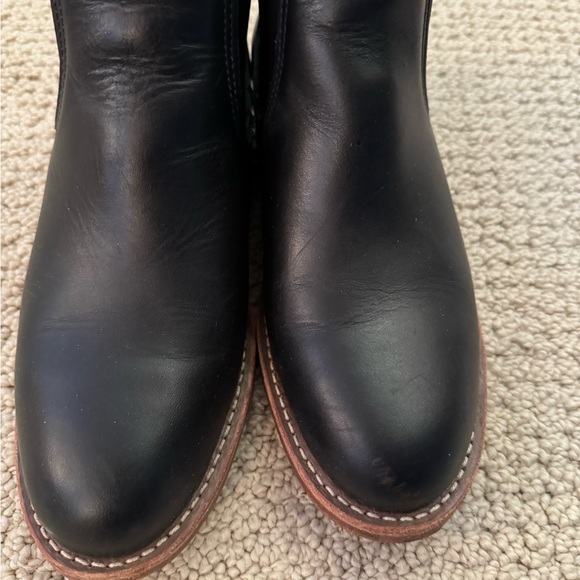 Red Wing “Carol” Black Boundary Leather Chelsea Boots - Picture 2 of 6